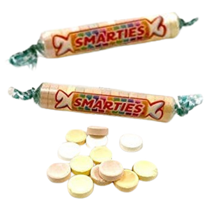 All City Candy Tropical Smarties Candy Rolls - 3 LB Bulk Bag Bulk Wrapped Smarties Candy Company For fresh candy and great service, visit www.allcitycandy.com
