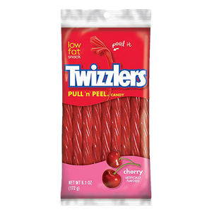 All City Candy Twizzlers Pull 'n' Peel Cherry Licorice Candy - 6.1-oz. Bag Licorice Hershey's For fresh candy and great service, visit www.allcitycandy.com