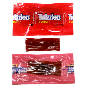 For fresh candy and great service, visit www.allcitycandy.com - Twizzler Strawberry Snack Size 2 lb. Bulk Bag