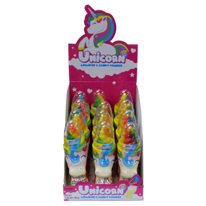 Koko's Dip N Lik Unicorn 2.08 oz. Lollipop - For fresh candy and great service, visit www.allcitycandy.com