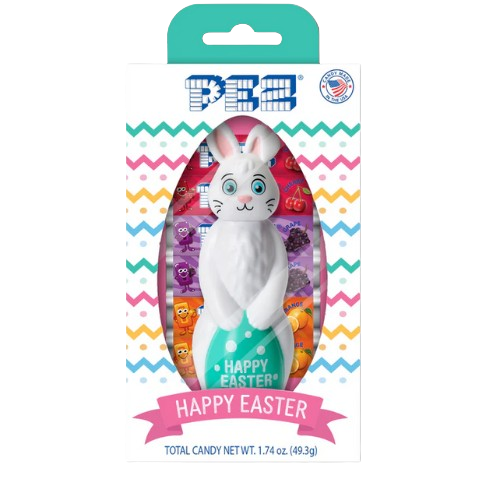 PEZ- Easter Bunny Gift Box 1.74 oz. - Discover www.allcitycandy.com for bulk candy, chocolates, gummies & seasonal sweets. Perfect for parties, gifts & everyday treats—shop your favorites now!