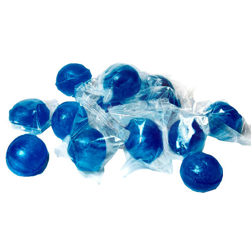Washburn Blueberry Hard Candy Balls 3 lb. Bag All City Candy