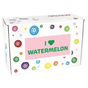 I Love Watermelon $30 Assortment Box - For fresh candy and great service, visit www.allcitycandy.com