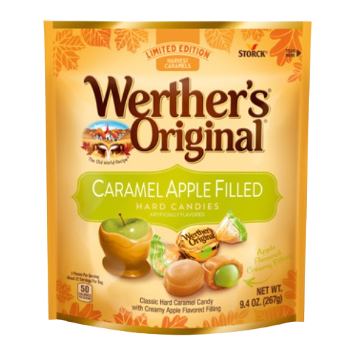Werther's Original Caramel Apple Filled Hard Candies 9.4 oz bag