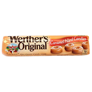 All City Candy Werther's Original Caramel Hard Candies - 1.8-oz. Roll Hard Storck 1 Roll For fresh candy and great service, visit www.allcitycandy.com