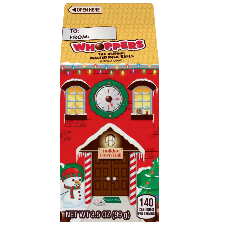All City Candy Whoppers Malted Milk Balls Holiday - 3.5-oz. Carton Christmas Hershey's For fresh candy and great service, visit www.allcitycandy.com