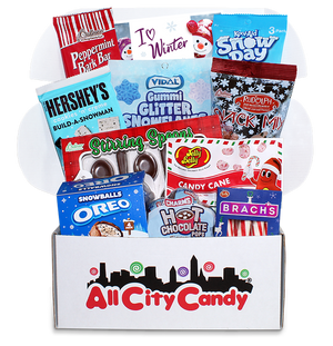 I ❤️ Winter Assortment Box - Visit www.allcitycandy.com for great candy, service and delicious treats.