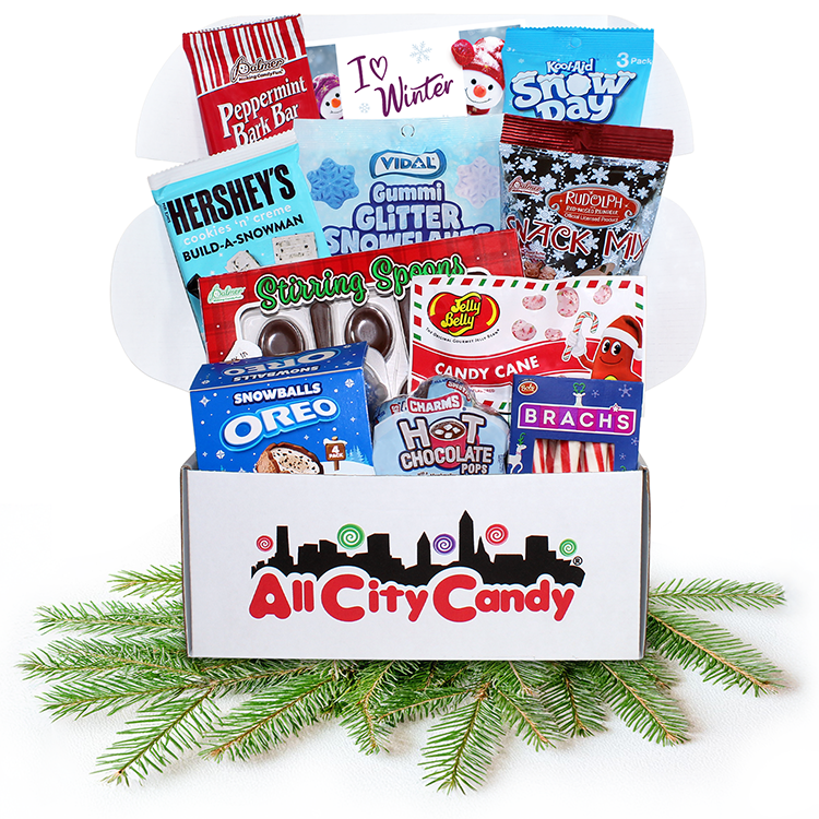 I ❤️ Winter Assortment Box - Visit www.allcitycandy.com for great candy, service and delicious treats.