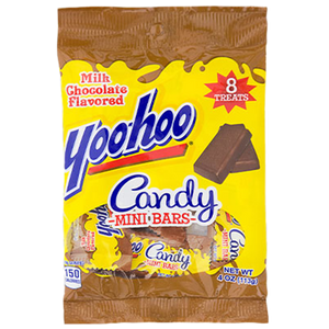 All City Candy Yoo-hoo Milk Chocolate Flavored Mini Candy Bars - 4-oz. Bag Candy Bars R.M. Palmer Company For fresh candy and great service, visit www.allcitycandy.com