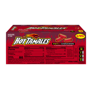 Hot Tamales Fierce Cinnamon 0.78 oz. Box
