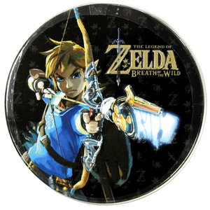 Zelda Hyrule Kingdom Blue Raspberry Sours 1 oz. Tin - Case of 12 - For fresh candy and great service, visit www.allcitycandy.com