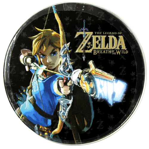 Zelda Hyrule Kingdom Blue Raspberry Sours 1 oz. Tin - Case of 12 - For fresh candy and great service, visit www.allcitycandy.com