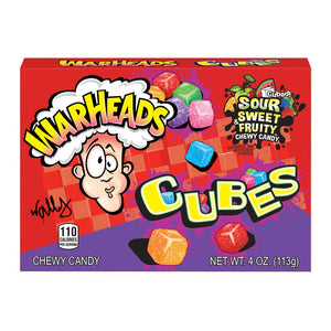 All City Candy WarHeads Chewy Cubes Sour Candy - 4-oz. Theater Box Theater Boxes Impact Confections For fresh candy and great service, visit www.allcitycandy.com