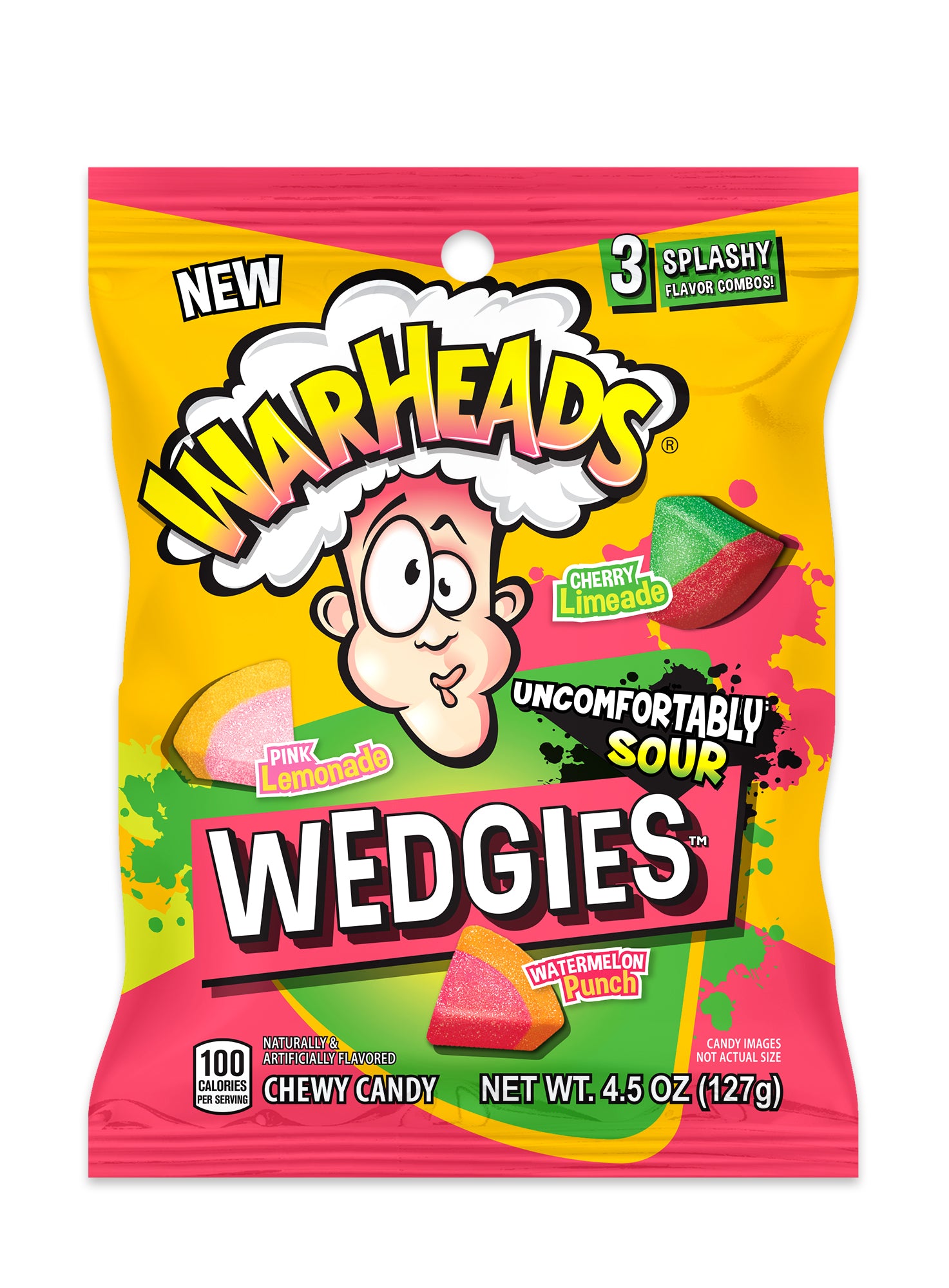 Warheads Wedgies Chewy Candy 4.5 oz. Bag - All City Candy
