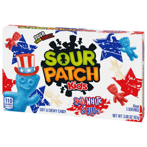 Sour Patch Kids Red White and Blue Theater Box