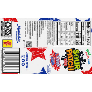 Sour Patch Kids Red White and Blue Theater Box