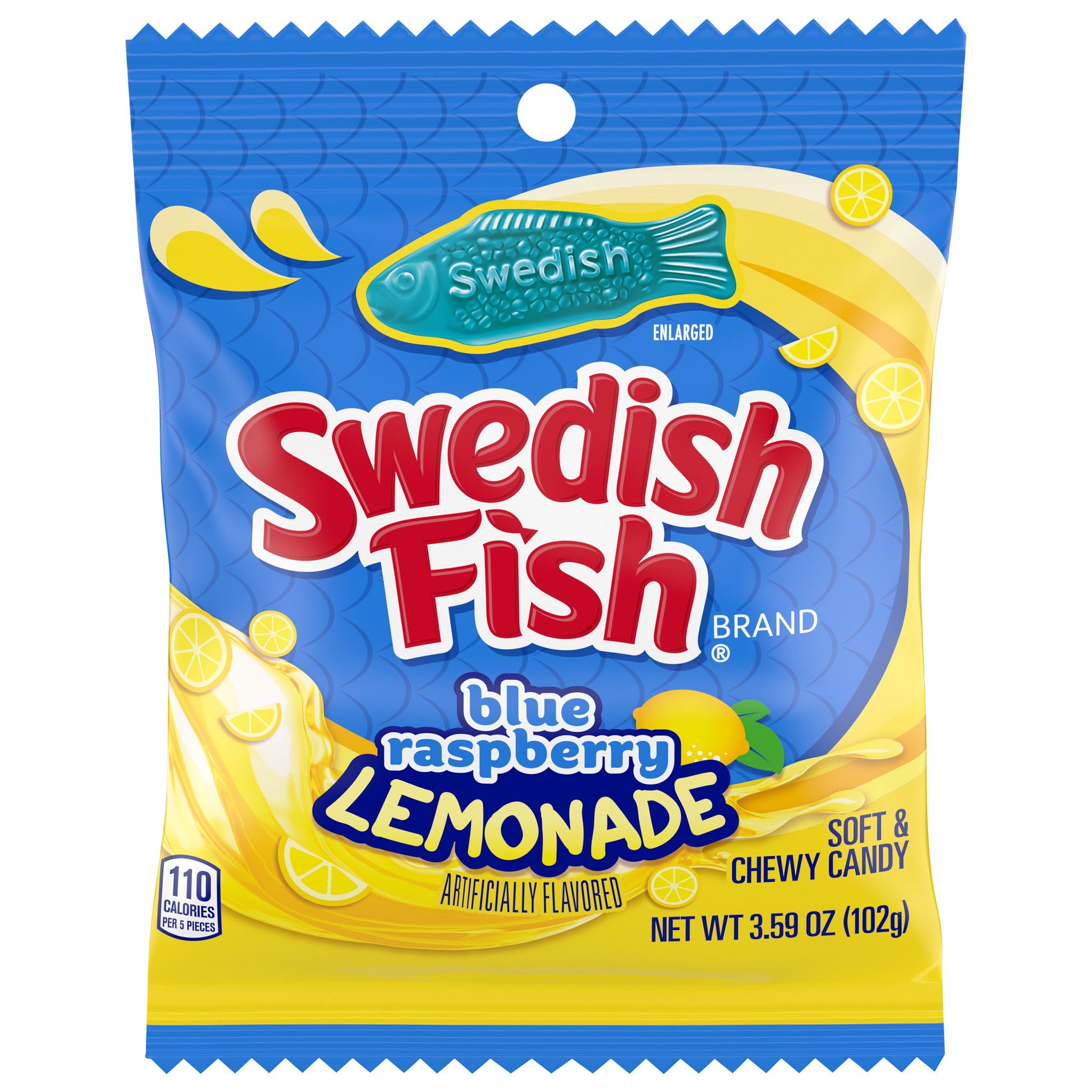 Swedish Fish Blue Raspberry Lemonade - All City Candy