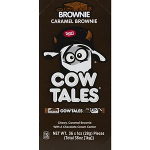 Caramel Brownie Cow Tales Chewy Caramel Stick 1 oz.