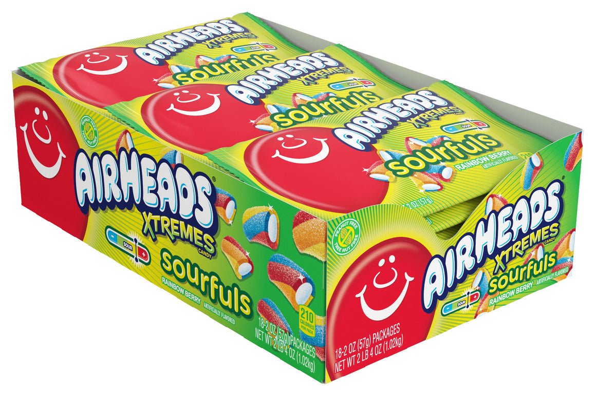 Airheads Xtremes Rainbow Berry Soft & Chewy Candy - 2-oz. Bag