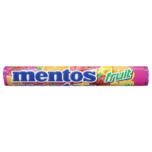 All City Candy Mentos Fruit Chewy Mints - 1.32-oz. Roll Mints Perfetti Van Melle 1 Roll For fresh candy and great service, visit www.allcitycandy.com