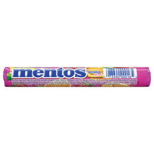 All City Candy Mentos Fruit Chewy Mints - 1.32-oz. Roll Mints Perfetti Van Melle 1 Roll For fresh candy and great service, visit www.allcitycandy.com