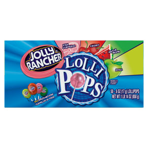 All City Candy Jolly Rancher Assorted Flavor Lollipops - Case of 50 Lollipops & Suckers Hershey's For fresh candy and great service, visit www.allcitycandy.com