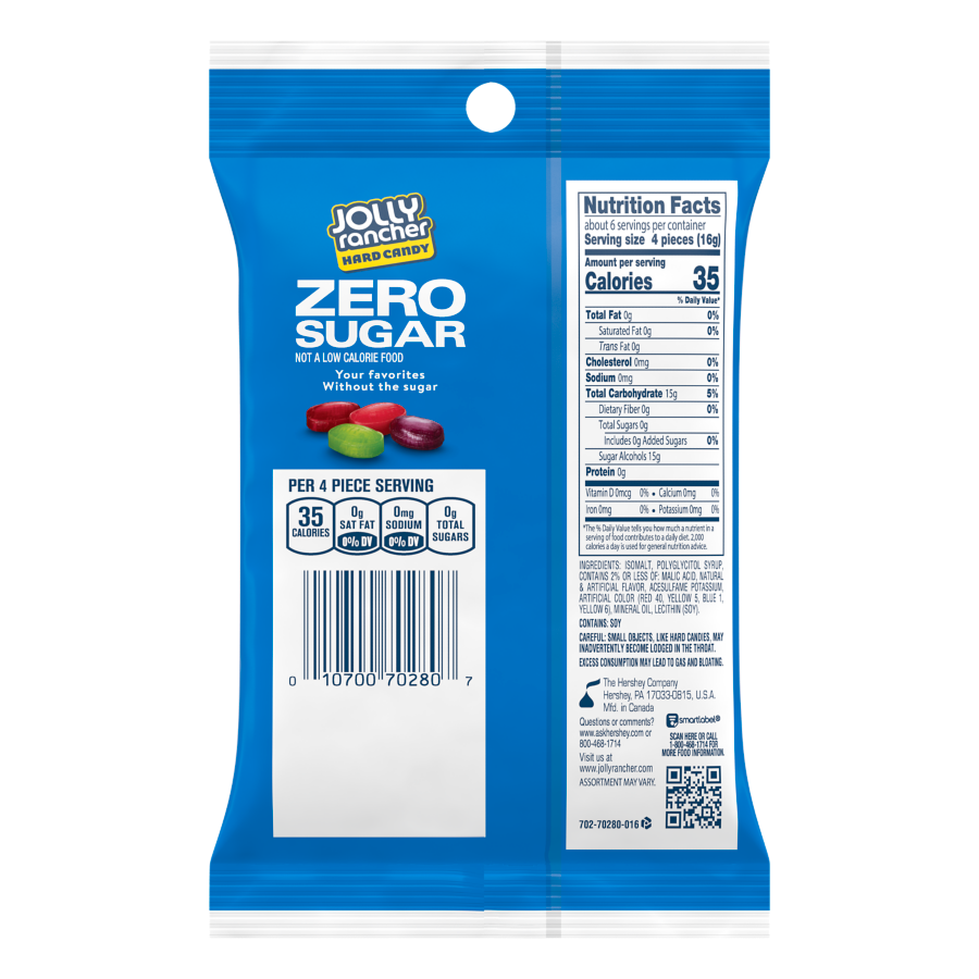 Sugar Free Jolly Rancher Hard Candy
