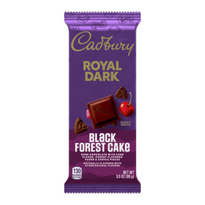 Cadbury Royal Dark Black Forest Cake X-Large 3.5 oz. Bar