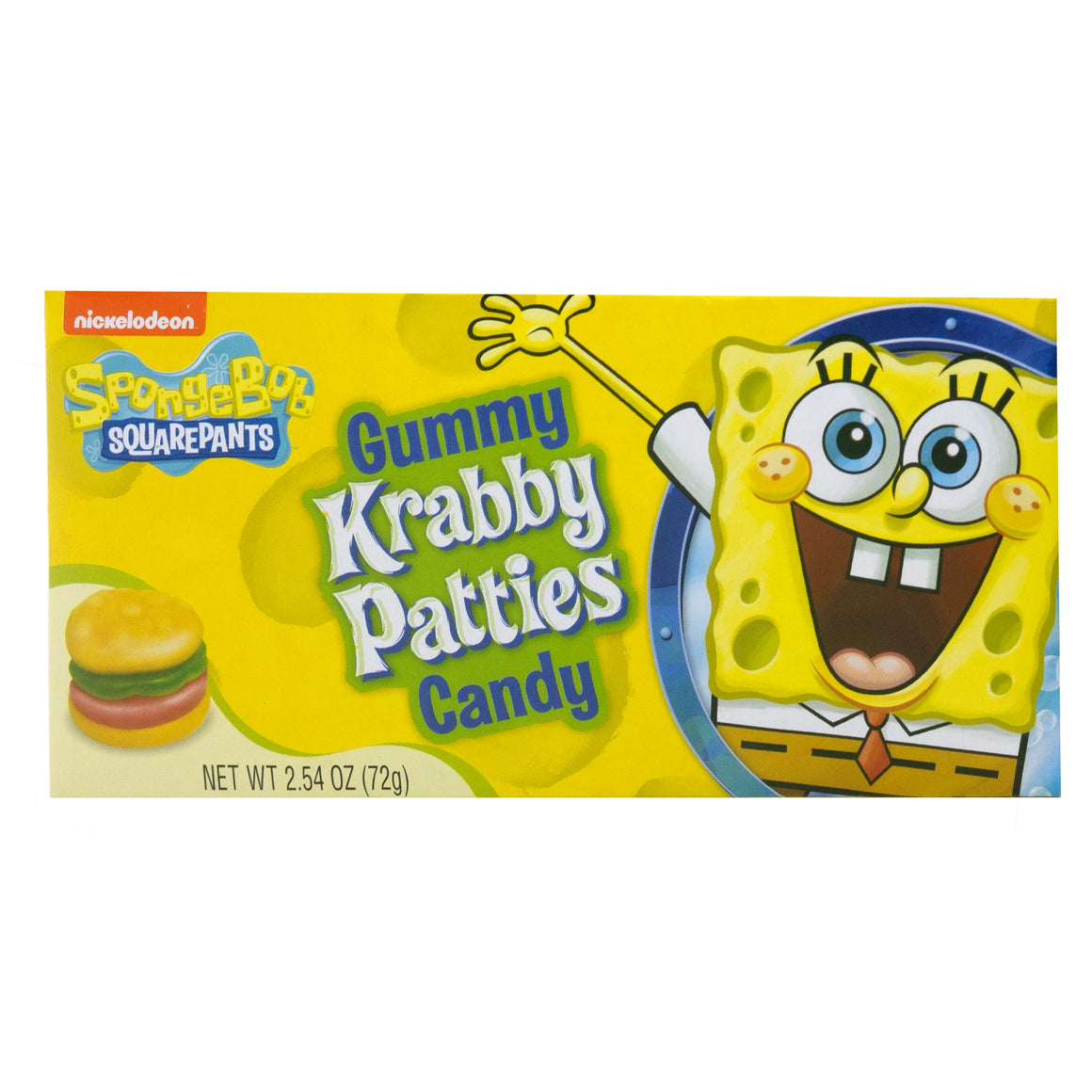 Spongebob SquarePants Krabby Patties Santa Box, 80 Count