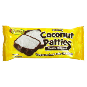 All City Candy Classic Original Coconut Patties 2-Pack 2.5-oz. Candy Bars Anastasia Confections 1 Pack For fresh candy and great service, visit www.allcitycandy.com