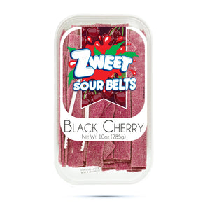 All City Candy Zweet Sour Belts 10 oz. Tub Black Cherry Galil Foods For fresh candy and great service, visit www.allcitycandy.com