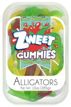 All City Candy Zweet Gummy Animals 10 oz. Tub Alligator Gummi Galil Foods For fresh candy and great service, visit www.allcitycandy.com