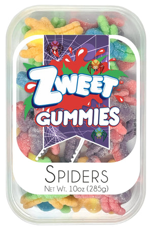 All City Candy Zweet Gummy Animals 10 oz. Tub Spiders Gummi Galil Foods For fresh candy and great service, visit www.allcitycandy.com