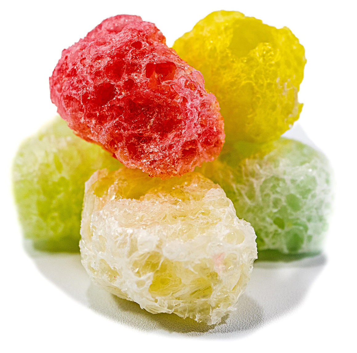 Frizzlies Freeze-Dried 12 Flavor Gummi Bears 1.8 oz Bag - For fresh candy and great service, visit www.allcitycandy.com