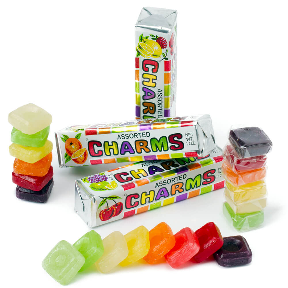 Charms Squares Assorted Fruit Flavored Hard Candy
