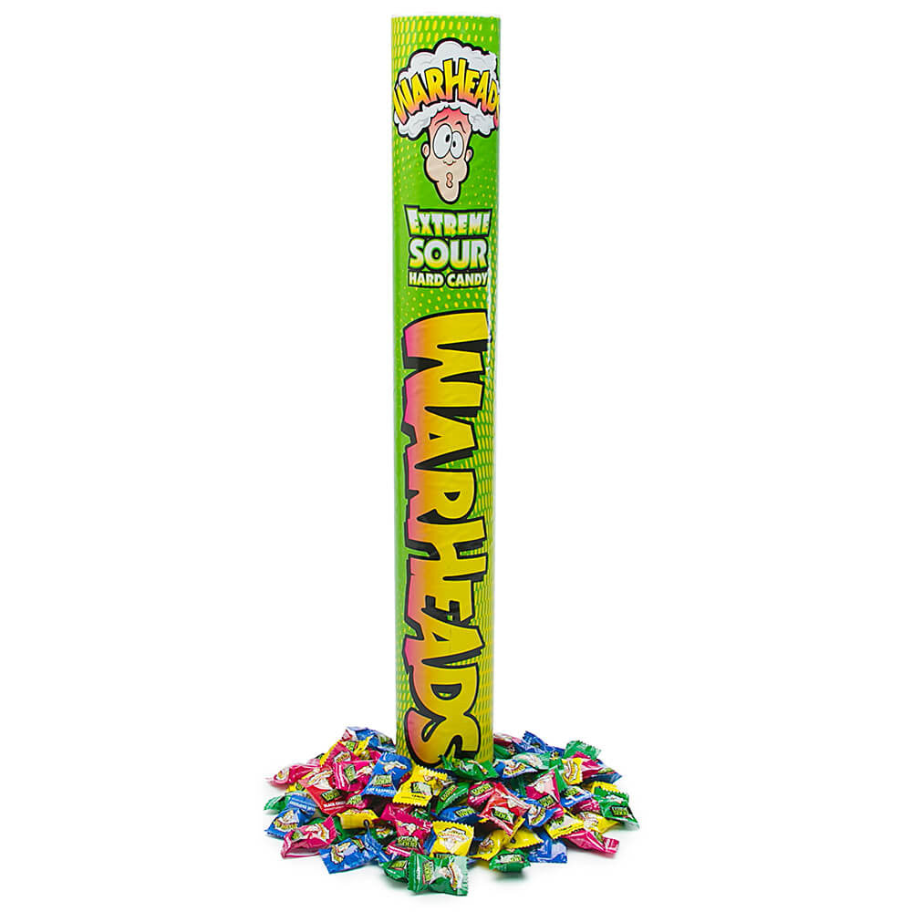All City Candy Warheads Mega Candy Super Tube 24 Inches Tall Novelty Stichler Products For fresh candy and great service, visit www.allcitycandy.com