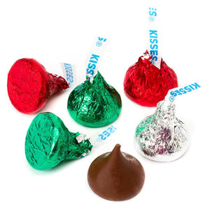 All City Candy Hershey's Kisses Milk Chocolate Christmas Colors Bulk Bags Christmas Hershey's For fresh candy and great service, visit www.allcitycandy.com