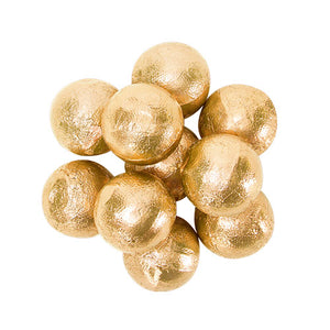 All City Candy Palmer Gold Foiled Caramel Filled Chocolate Balls - 3 LB Bulk Bag Bulk Wrapped R.M. Palmer Company For fresh candy and great service, visit www.allcitycandy.com
