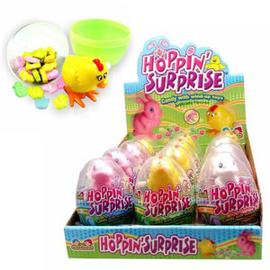 All City Candy Kidsmania Hoppin Surprise 0.53 oz. - Case of 12 Novelty Kidsmania For fresh candy and great service, visit www.allcitycandy.com