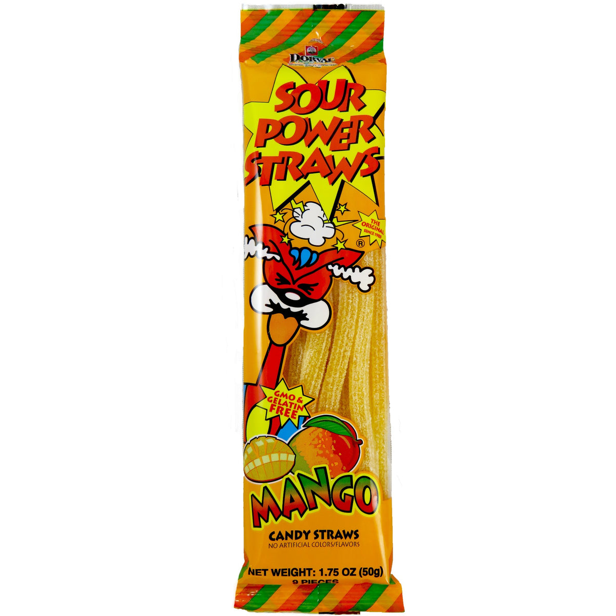 Sour Power Candy Belts & Straws All City Candy