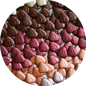 All City Candy Foiled Solid Dark Chocolate Fall Leaves Bulk Bags Bulk Wrapped Madelaine Chocolate Company For fresh candy and great service, visit www.allcitycandy.com