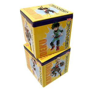 All City Candy My Hero Academia Sours Cube 1.2 oz. Tin 1 Tin Novelty Boston America For fresh candy and great service, visit www.allcitycandy.com