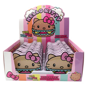 All City Candy Hello Kitty Burger Shaped Candy - 1.2 oz Tin Boston America For fresh candy and great service, visit www.allcitycandy.com