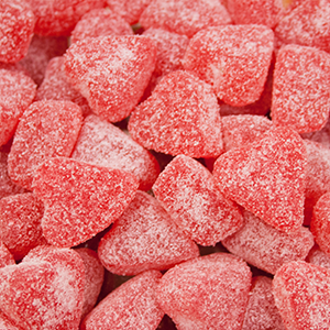 All City Candy Sour Cherry Jelly Hearts - 3 LB Bulk Bag Bulk Unwrapped Zachary For fresh candy and great service, visit www.allcitycandy.com