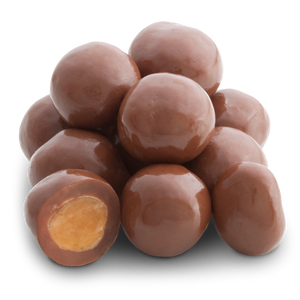 All City Candy Milk Chocolate Caramel Bites - 3 LB Bulk Bag Bulk Unwrapped Albanese Confectionery For fresh candy and great service, visit www.allcitycandy.com