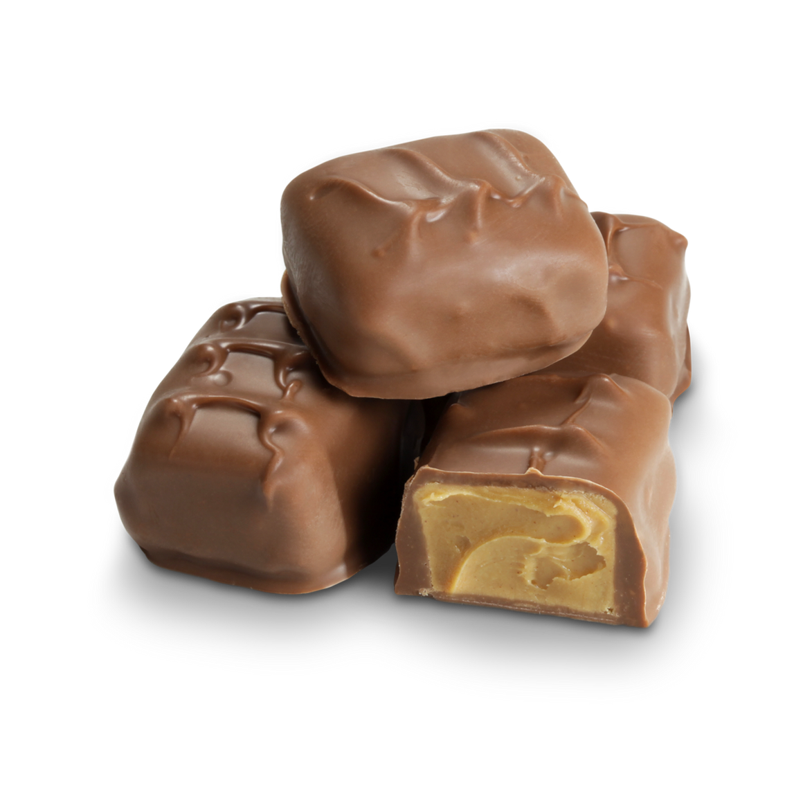 All City Candy Milk Chocolate Peanut Butter Meltaways - 1 LB Box Chocolate Albanese Confectionery For fresh candy and great service, visit www.allcitycandy.com