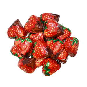 All City Candy Palmer Foil Wrapped Strawberry Creme Hearts 3 lb. Bulk Bag R.M. Palmer Company For fresh candy and great service, visit www.allcitycandy.com
