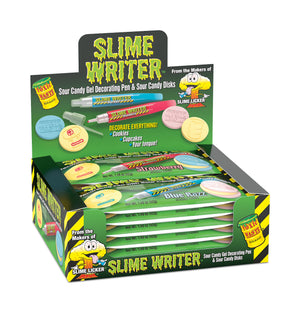 Toxic Waste Brand Slime Writer 1.48 oz. For fresh candy and great service, visit www.allcitycandy.com