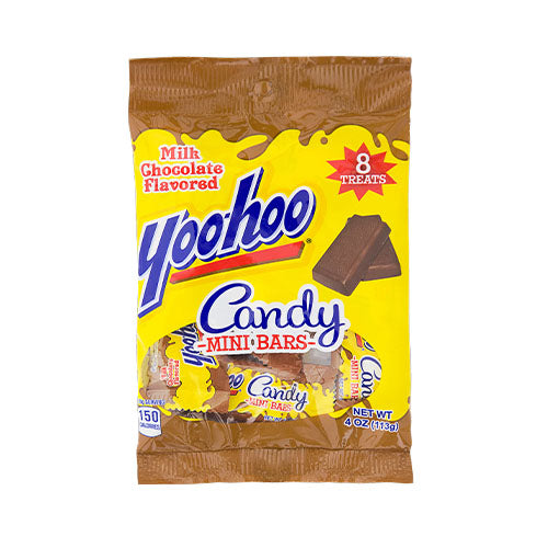All City Candy Yoo-hoo Milk Chocolate Flavored Mini Candy Bars - 4-oz. Bag Candy Bars R.M. Palmer Company For fresh candy and great service, visit www.allcitycandy.com