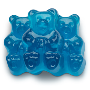All City Candy Blue Raspberry Gummi Bears - Bulk Bags Bulk Unwrapped Albanese Confectionery For fresh candy and great service, visit www.allcitycandy.com